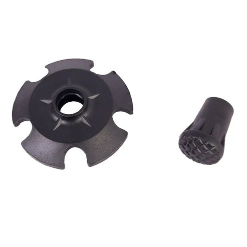 Naturehike Sunlit Trek Pro Three-Section 7075 Aluminum Alloy Trekking Pole- Teal Grey (61-135CM)