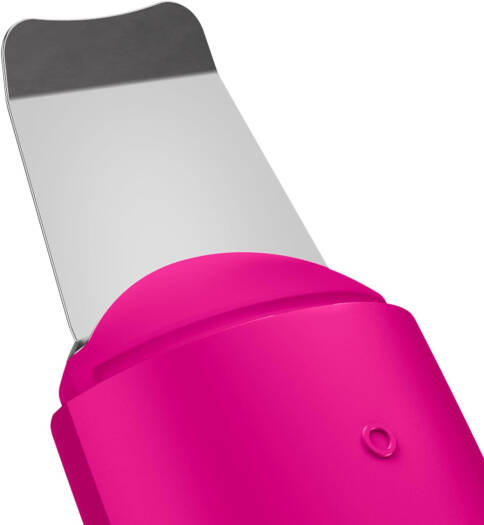 GESKE Face Care - Microcurrent Skin Scrubber Black Head Remover - 9 In 1 - Magenta