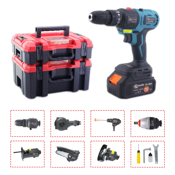 Hi-Tex Cordless Brushless Multi-Function Tool Set