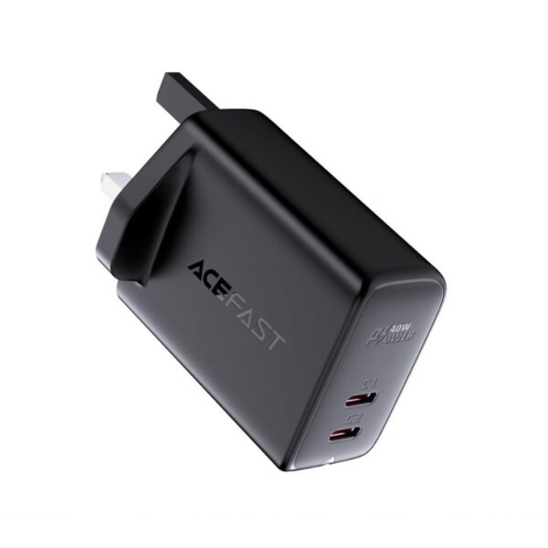 AceFast A12 Pd40W(Usb-C+Usb-C) Dual Port Charger (Uk)