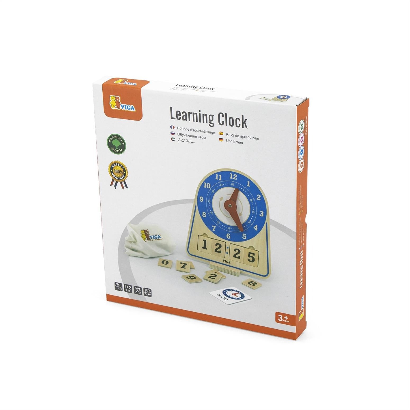 Viga Learning Clock