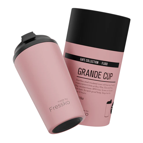 Fressko Grande 475ml / 16oz Cup - Stainless Steel - Floss