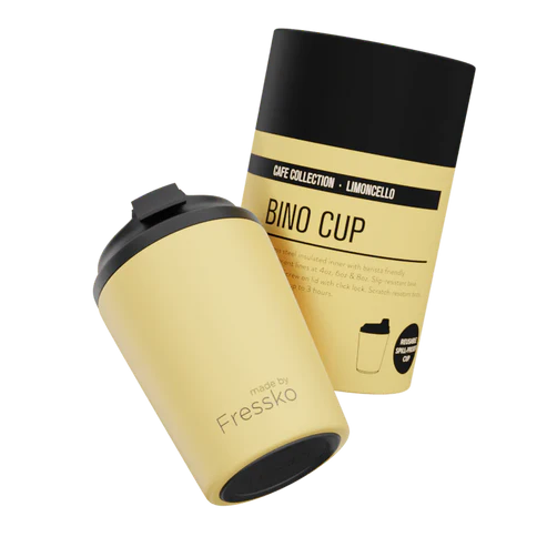 Fressko Bino 227ml / 8oz Cup - Ceramic - Limoncello