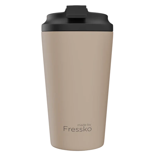 Fressko Grande 475ml / 16oz Cup - Stainless Steel - Oat