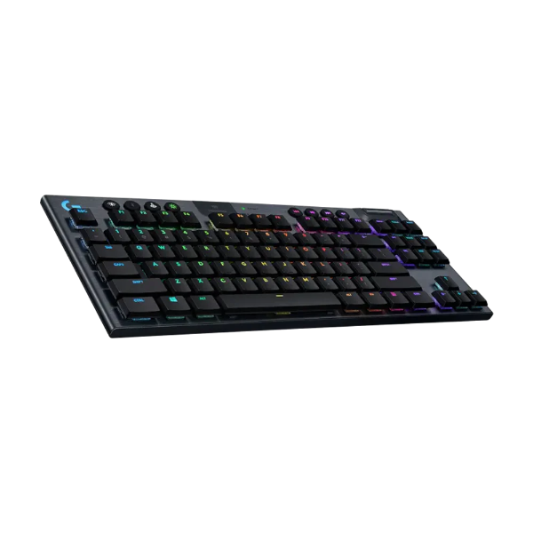 Logitech G915 TKL Tenkeyless Lightspeed Wireless RGB Mechanical Gaming Keyboard - Carbon Tactile