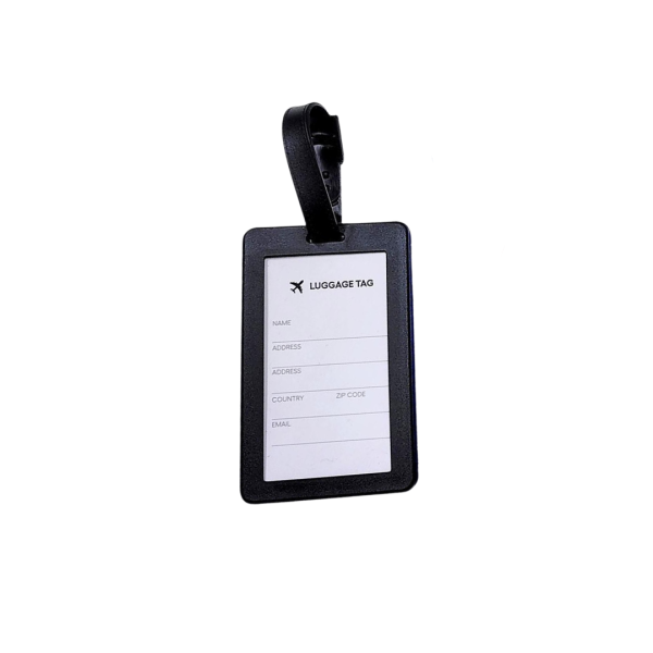 Travelest - Not your bag Luggage Tag - White