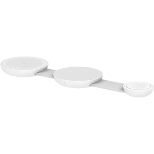 Anker MagGo Wireless Charging Station (3-in-1, Foldable Pad) with Adapter and Cable -Black