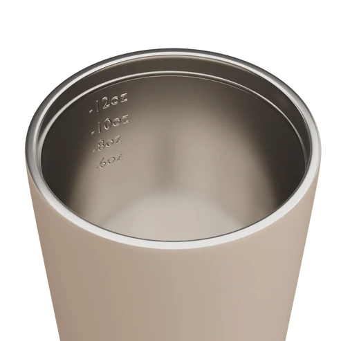Fressko Camino 340ml / 12oz Cup - Stainless Steel - Oat