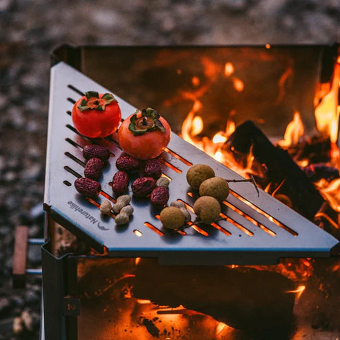 Naturehike Glass Fire Stove - Stainless Steel (46×45.5×30)