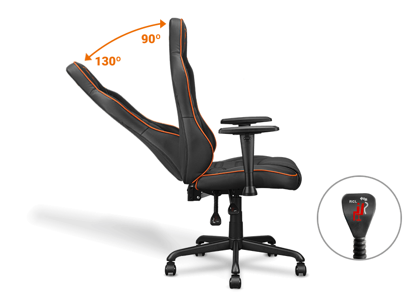 Cougar High-Comfort Gaming Chair  Fusion Orange Color (4710483775161)