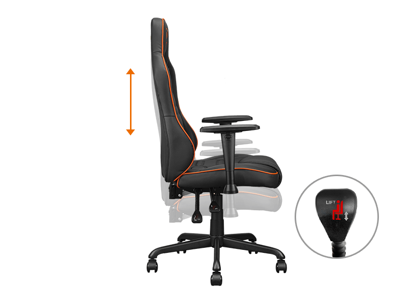 Cougar High-Comfort Gaming Chair  Fusion Orange Color (4710483775161)