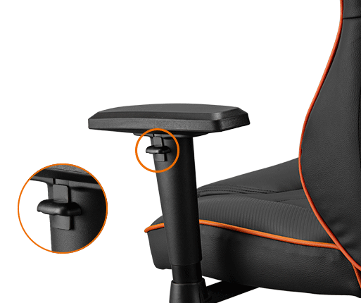 Cougar High-Comfort Gaming Chair  Fusion Orange Color (4710483775161)