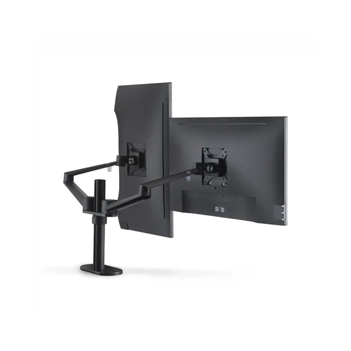 Gamvity ErgoView Pro Dual Monitor Arm – 360° Swivel Desk Mount (32