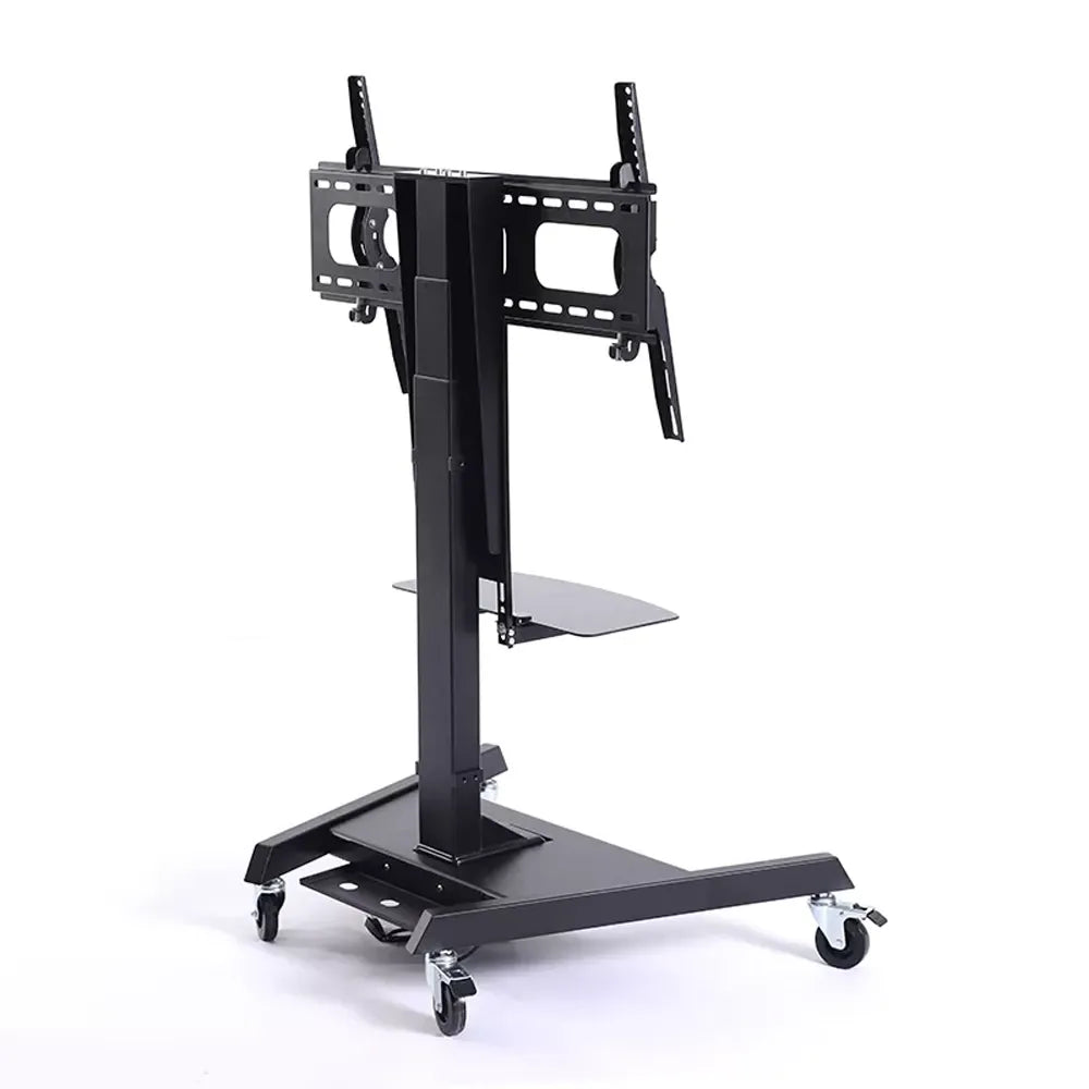 Gamvity Height Adjustable Motorized Ceiling TV Mount Drop Down Motorized TV Lift Stand