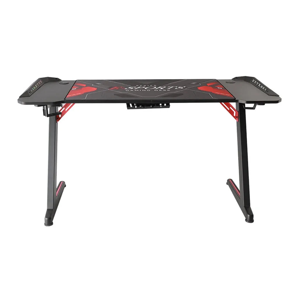 Gamvity Z Shaped Gaming Desk 1200*600 - Carbon Fiber Black