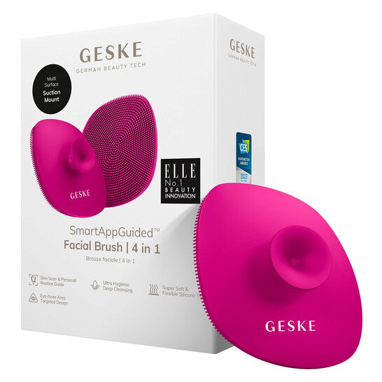 GESKE Facial Brush - 4 In 1-Magenta