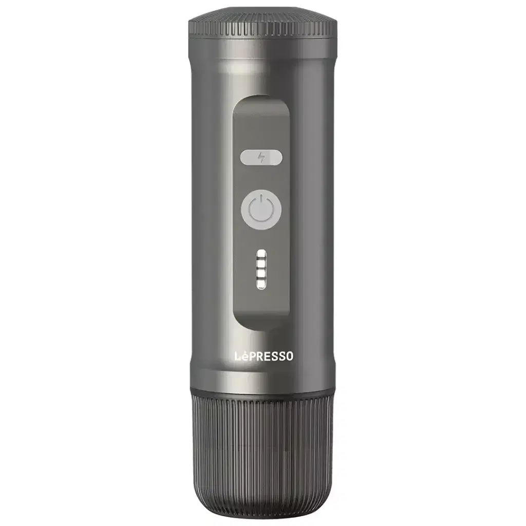 LePresso Portable 2-IN-1 Espresso Maker -Gray