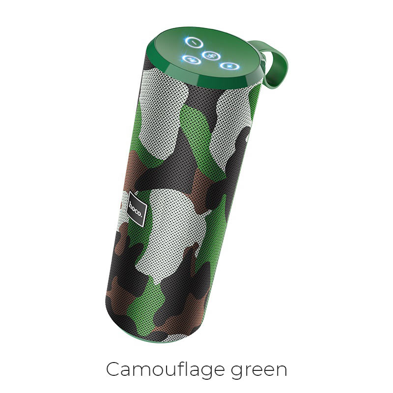 Hoco BS33 Voice sports wireless speaker- Camouflage Green