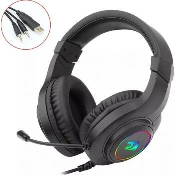 Redragon HYLAS RGB gaming Headset - Black