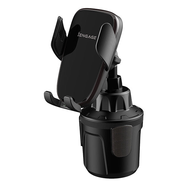 iEngage Smart Car Cup Phone Holder With Wireless Charging(15W)