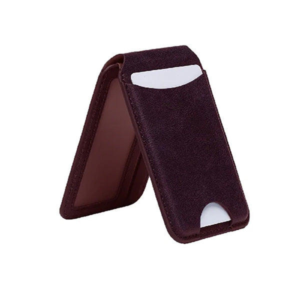 iEngage Magsafe Fold Wallet (Multiple Card Holder/Stand Feature) (Purple)