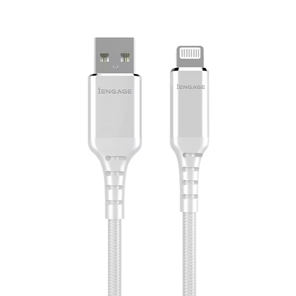 iEngage Lightning Mfi Cable 2 Metre (White)