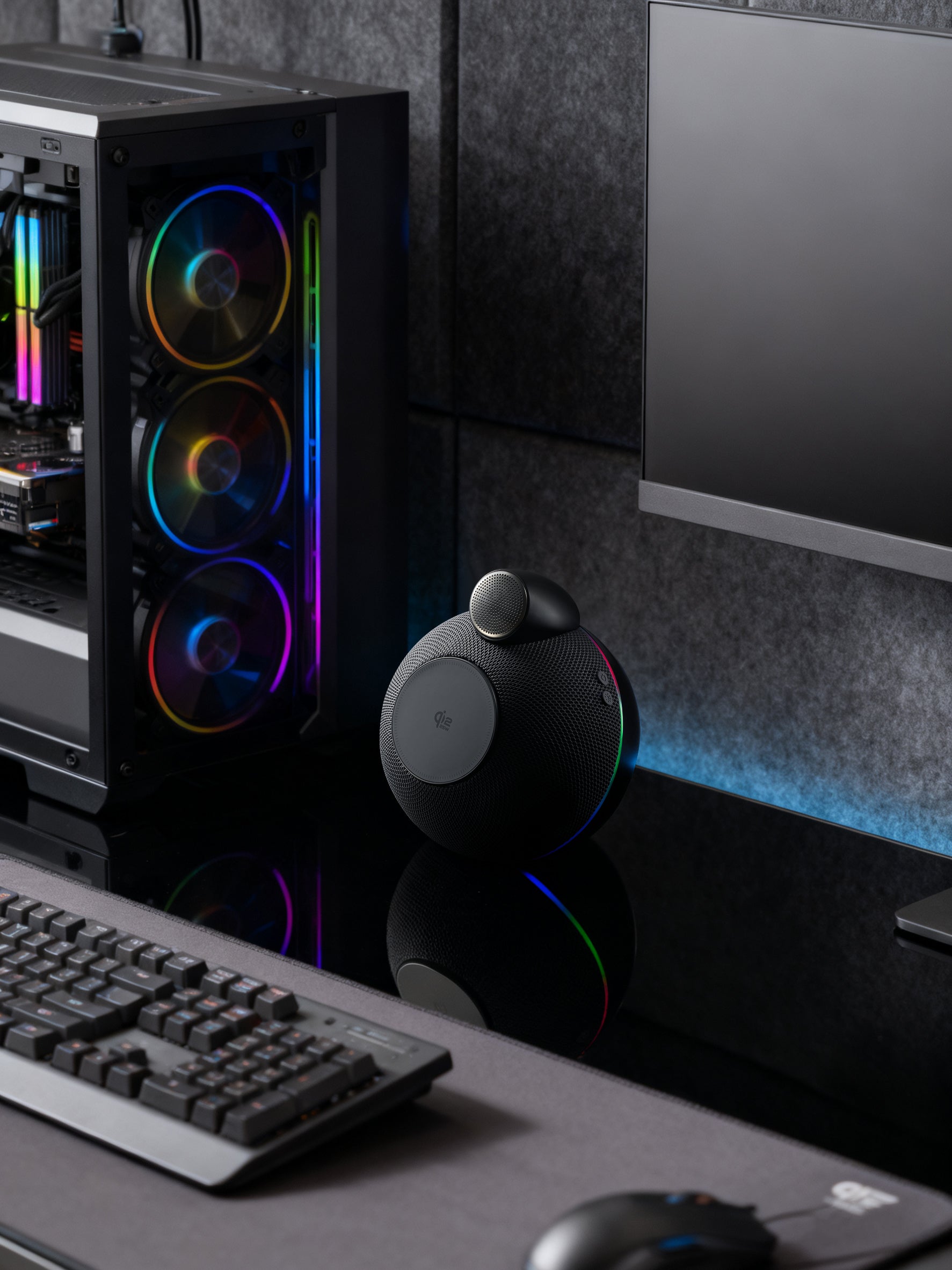 iEngage Qi2 Wireless Charger And Speaker 
