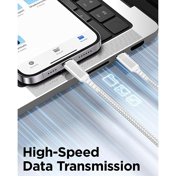 iEngage USB-C to Lightning Cable 30cm White