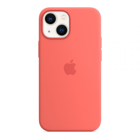 iPhone 13 mini Silicone Case with MagSafe - Pink Pomelo