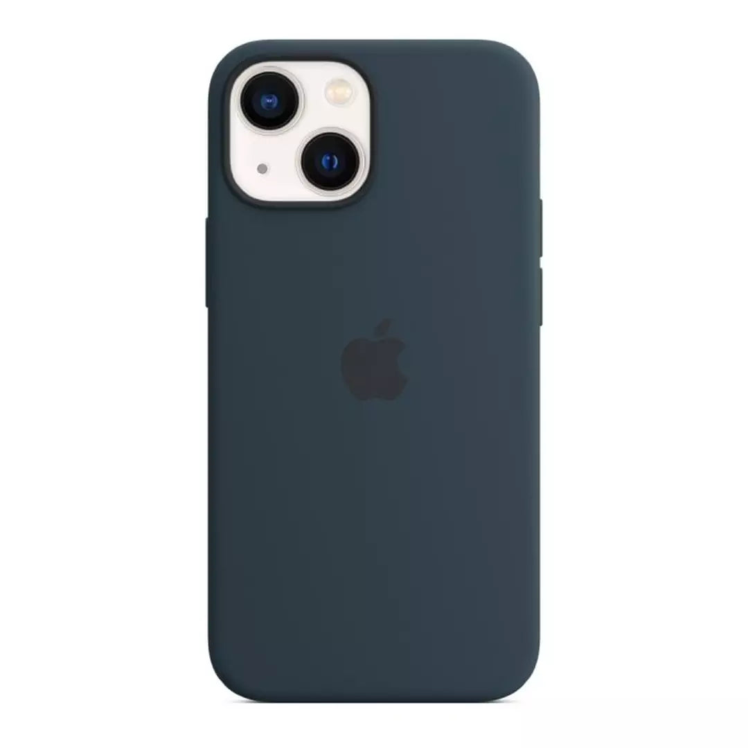 iPhone 13 mini Silicone Case with MagSafe - Abyss Blue