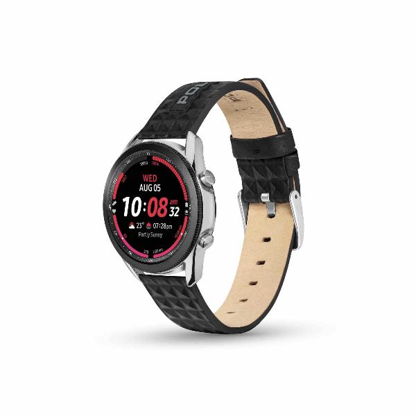 شرطة Apple Watch 38/40/41 حزام SS Pyramid Leather