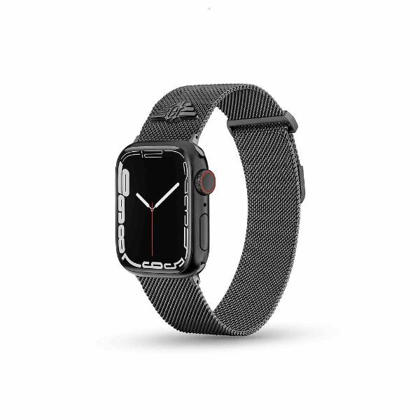 Police Apple Watch Ultra/45/44/42Mm Mesh Stainless Steel Strap