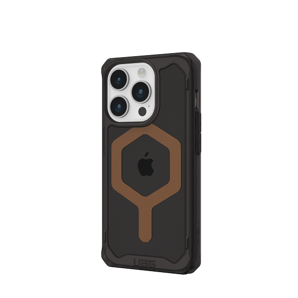 Uag Iphone 15 Pro Plyo Magsafe Case-Black / Bronze