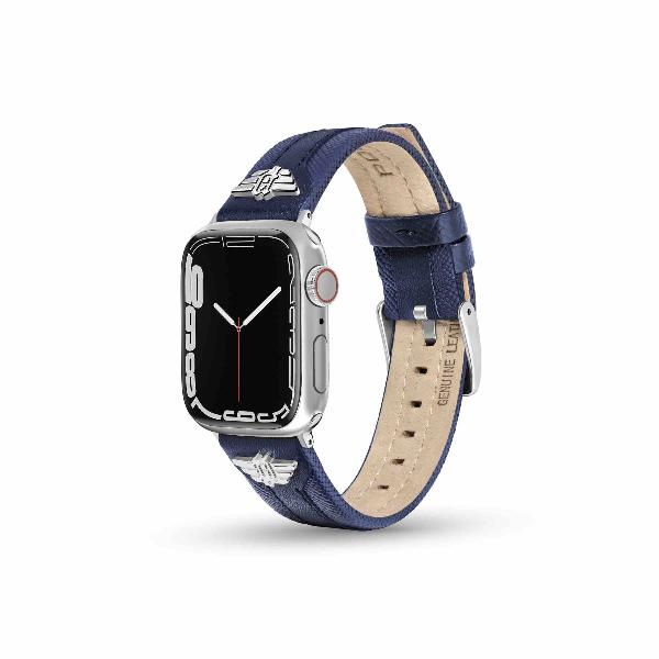 شرطة Apple Watch 38/40/41 Smart Watch 20mm Wings Leather Strap