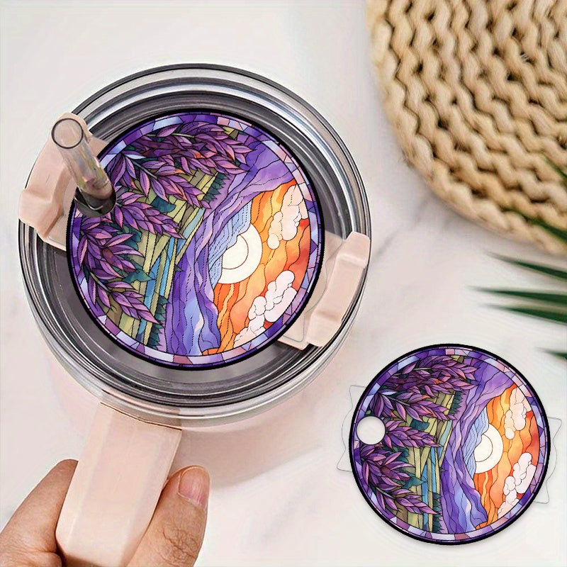 LAVENDER DESIGN TOPPER PLATE FOR STANLEY FOR 20/30OZ