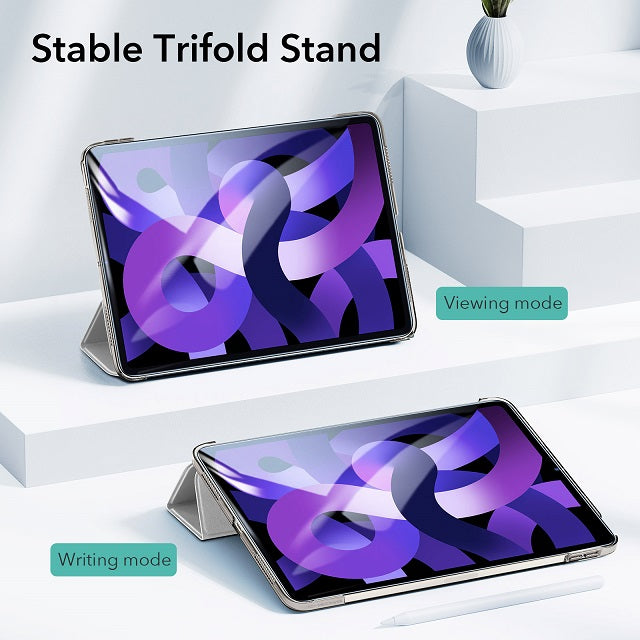 Esr ipad Air 5/4 Ascend Trifold Case - Silver Gray