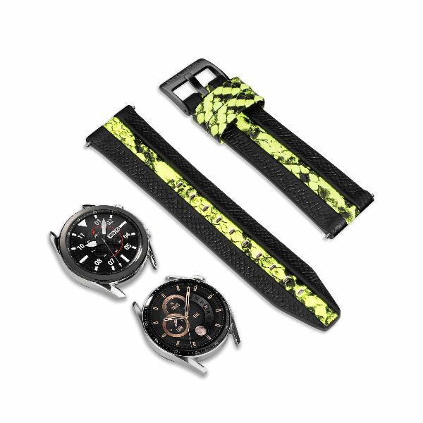 شرطة Apple Watch Ultra/45/44/42 Bridge Leather Strap