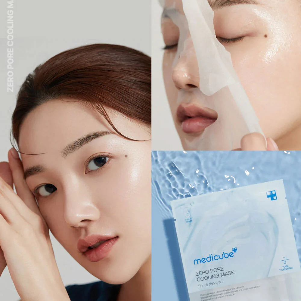 Medicube Zero Pore Cooling Mask 4Pcs