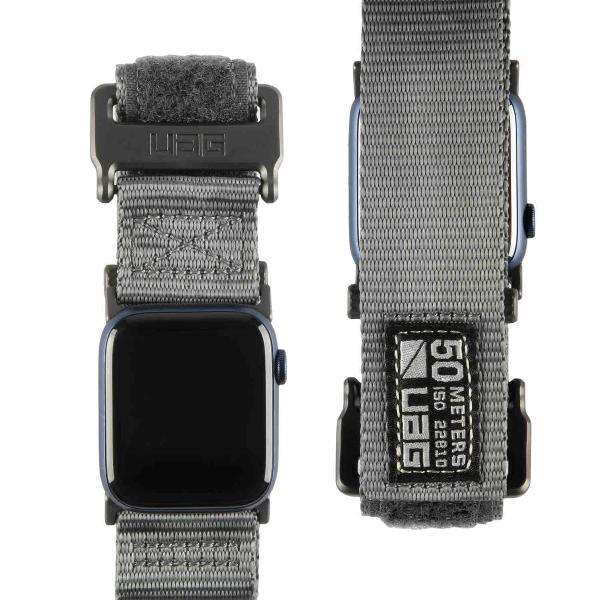 Uag Apple Watch 45/44/42Mm/Ultra Active Strap Le-Dark Grey