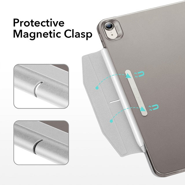 Esr ipad Air 5/4 Ascend Trifold Case - Silver Gray