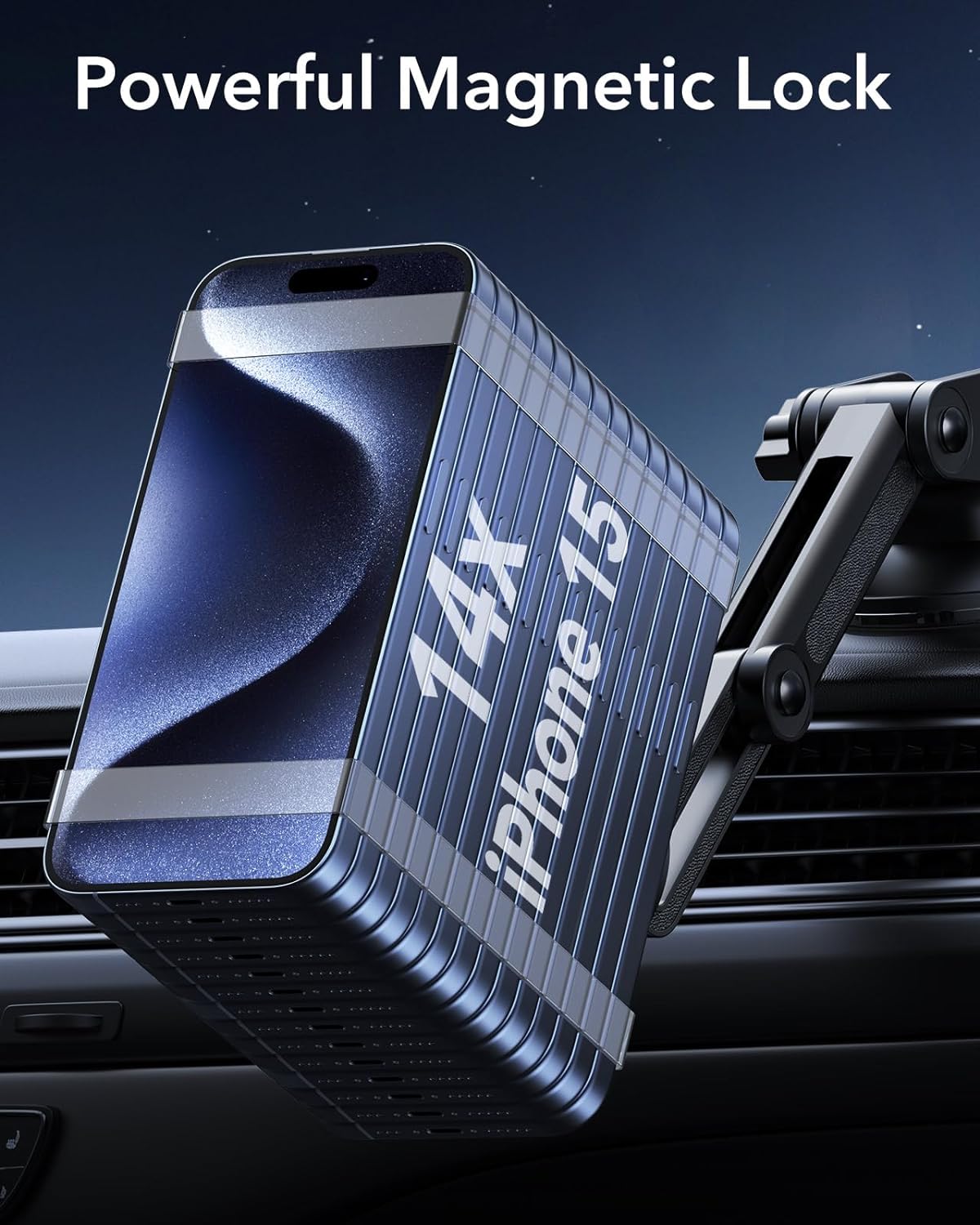 ESR HaloLock Dashboard Phone Mount - Black