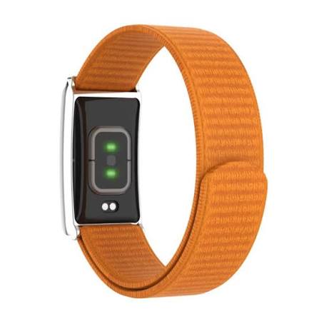 Porodo Trackfit Screenless Fitband Silver Case Black/Orange Strap