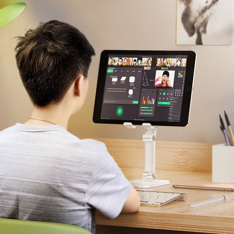 HOCO PH34 حامل سطح المكتب القابل للطي - أبيض