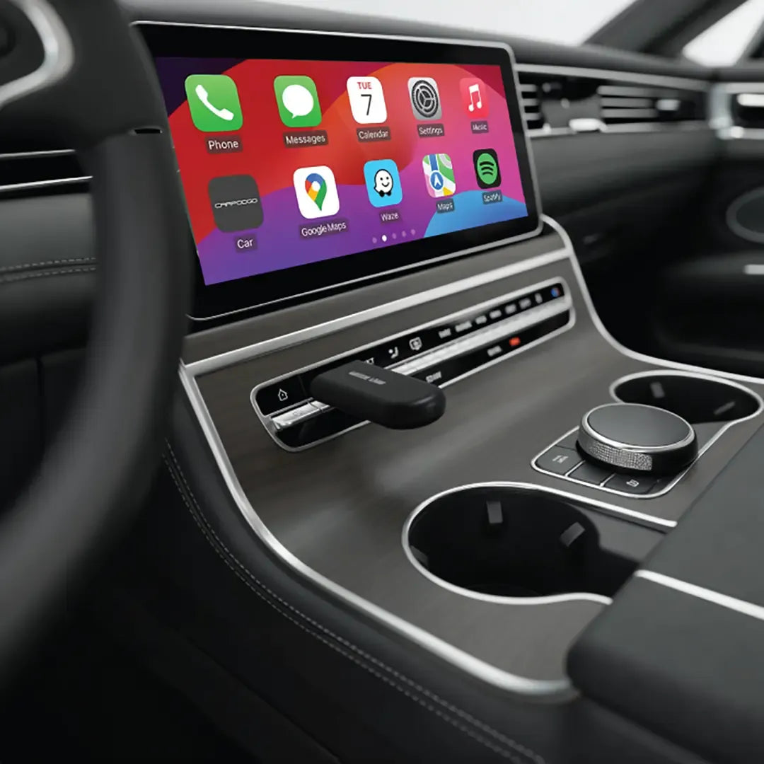 Green Lion 2-In-1 Wireless Adapter Carplay & Android Auto - Black