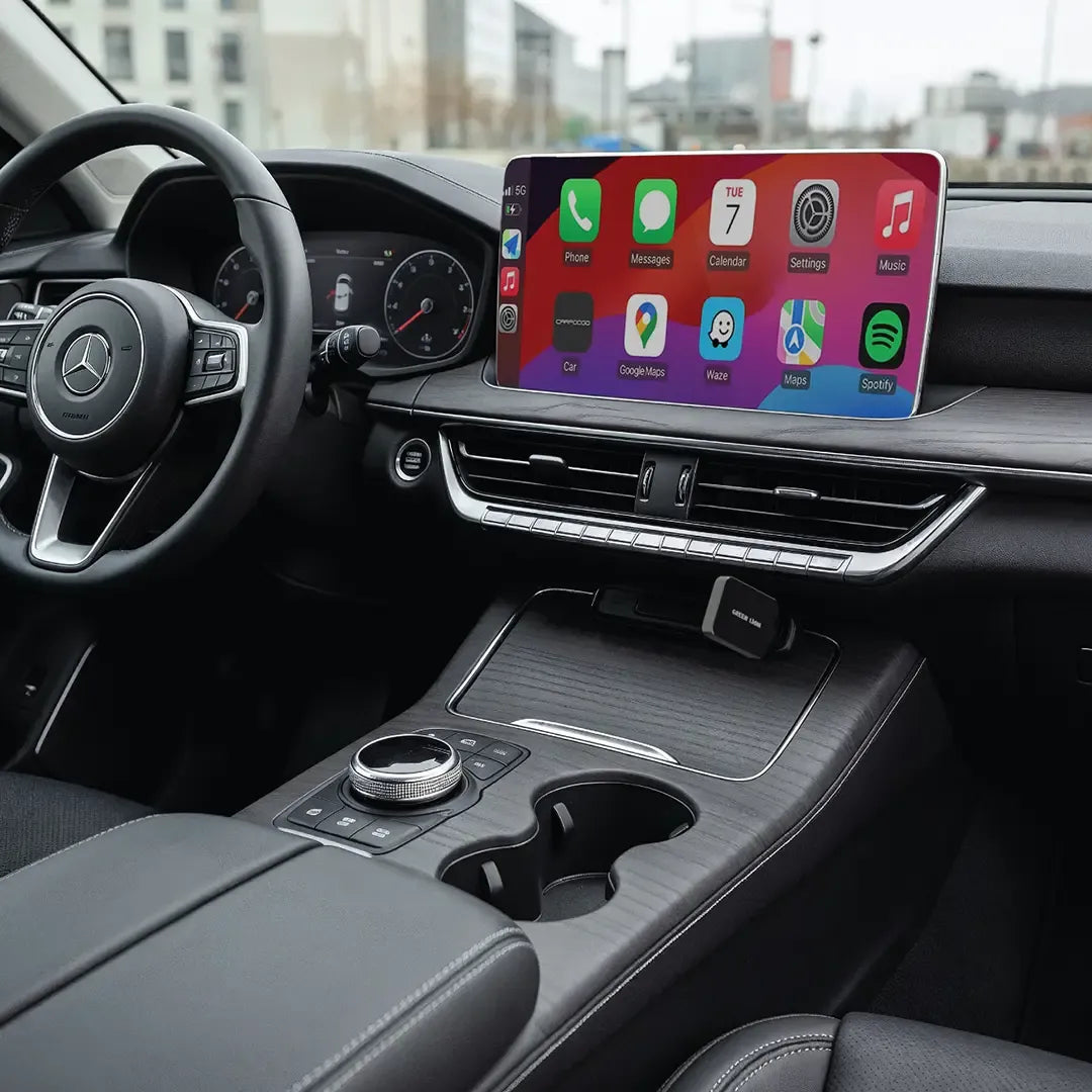 Green Lion Mini Wireless Adapter Carplay & Android Auto - Black