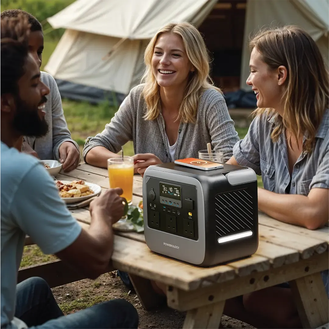 Powerology Pater III Portable 945Wh Generator 1200W - Grey