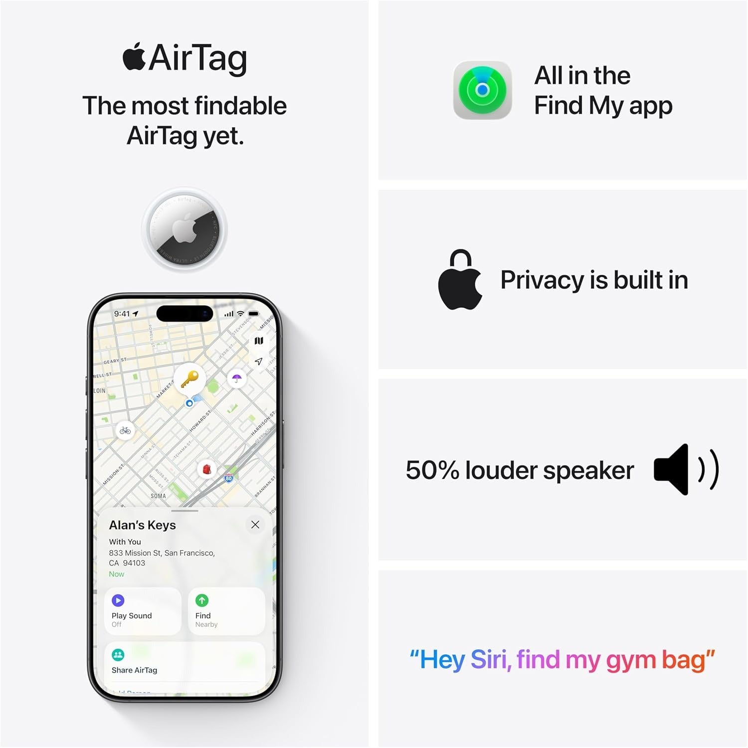 Apple AirTag (2nd Generation) - 1 Pack