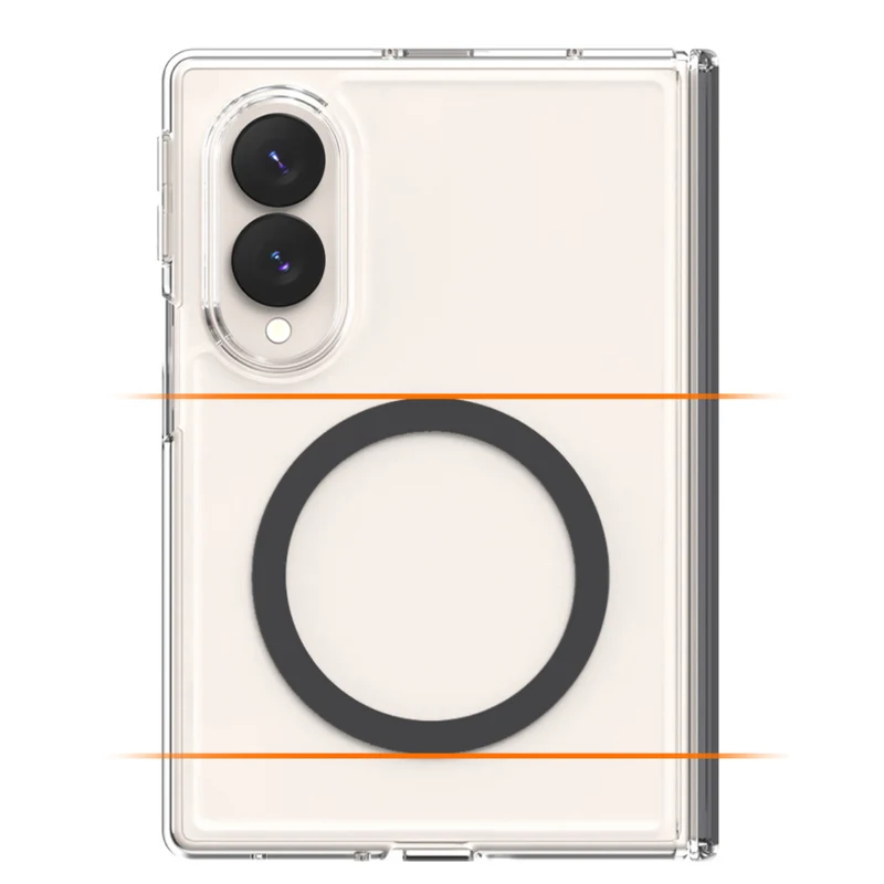 Araree Duple 360 Magsafe Cover For Z Fold 8 - Clear Black