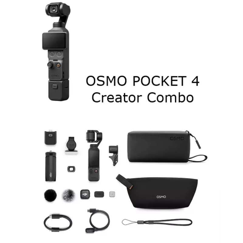 DJI Osmo Pocket 4 Creator Combo 