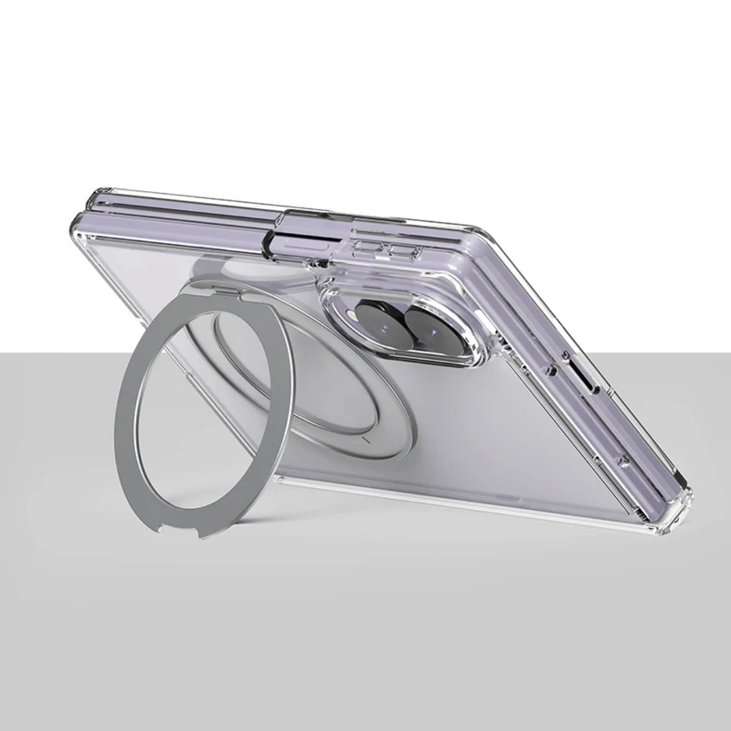 غلاف Araree Duple 360 Magsafe Stand لجهاز Z Fold 8 - شفاف 